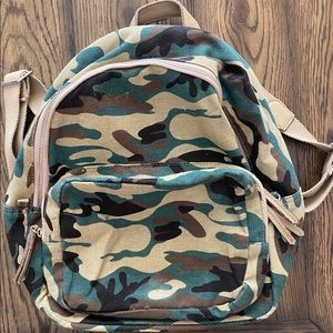 camo backpack